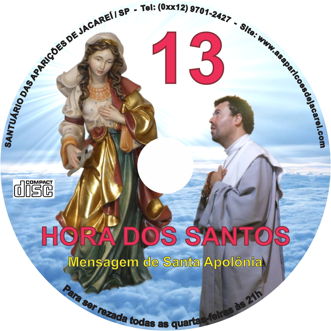 CD Hora dos Santos 13 CD Hora dos Santos 13